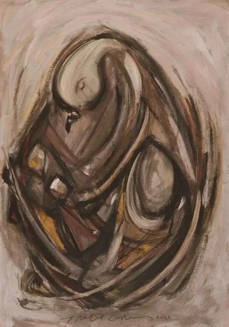 yakınlaştır "isimsiz" eseri HALİL COŞKUN tarafından 2010 yılında 30x30 cm ölçülerinde Kağıt üzeri yağlı boya tekniği ile yapılmıştır.