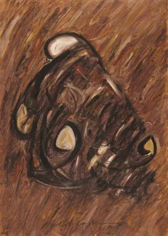 "isimsiz" eseri HALİL COŞKUN tarafından 2011 yılında 70x50 cm ölçülerinde Kağıt üzeri yağlı boya tekniği ile yapılmıştır.