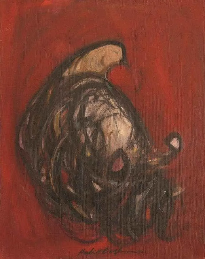 "isimsiz" eseri HALİL COŞKUN tarafından 2011 yılında 50x40 cm ölçülerinde Tuval üzeri yağlı boya tekniği ile yapılmıştır.