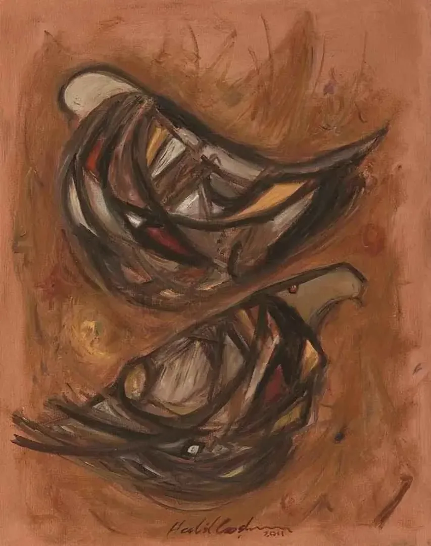 yakınlaştır "isimsiz" eseri HALİL COŞKUN tarafından 2011 yılında 50x40 cm ölçülerinde Tuval üzeri yağlı boya tekniği ile yapılmıştır.