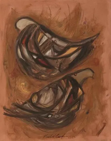 "isimsiz" eseri HALİL COŞKUN tarafından 2011 yılında 50x40 cm ölçülerinde Tuval üzeri yağlı boya tekniği ile yapılmıştır.
