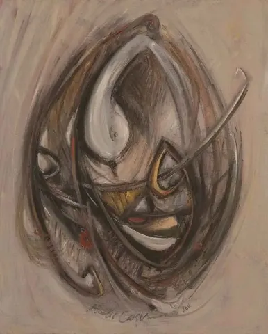 HALİL COŞKUN — “isimsiz”, 2011 "isimsiz" eseri HALİL COŞKUN tarafından 2011 yılında 50x40 cm ölçülerinde Tuval üzeri yağlı boya tekniği ile yapılmıştır.