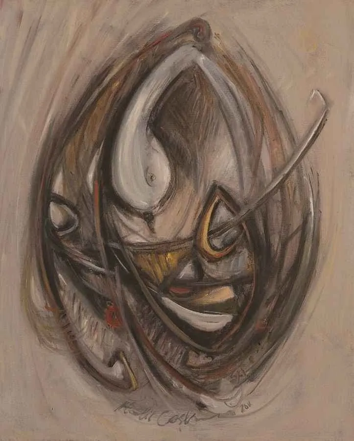 "isimsiz" eseri HALİL COŞKUN tarafından 2011 yılında 50x40 cm ölçülerinde Tuval üzeri yağlı boya tekniği ile yapılmıştır.