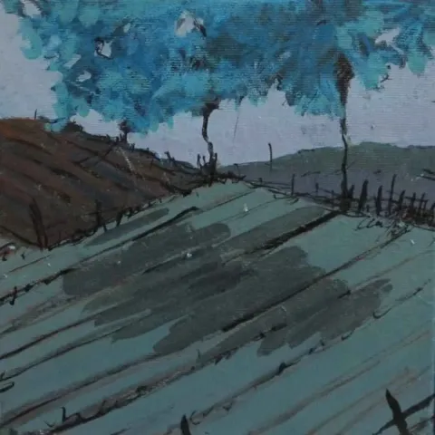 "isimsiz" eseri CEM ÖZAL tarafından 20x20 cm ölçülerinde yapılmıştır.