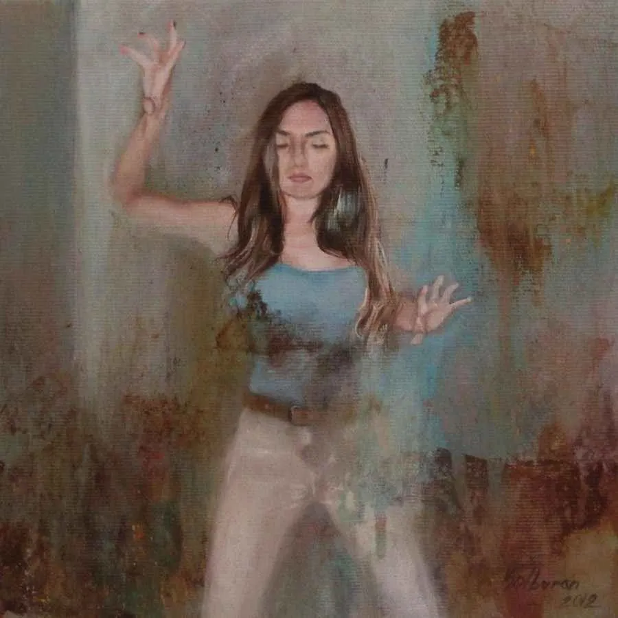 "isimsiz" eseri AHMET KOLBURAN tarafından 20x20 cm ölçülerinde yapılmıştır.