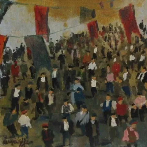 DERYA ÜLKER — “isimsiz” "isimsiz" eseri DERYA ÜLKER tarafından 20x20 cm ölçülerinde yapılmıştır.