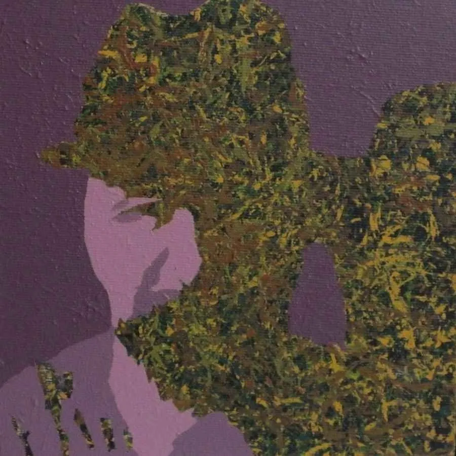 "isimsiz" eseri DOĞAN ZAFER AKBULAK tarafından 20x20 cm ölçülerinde yapılmıştır.