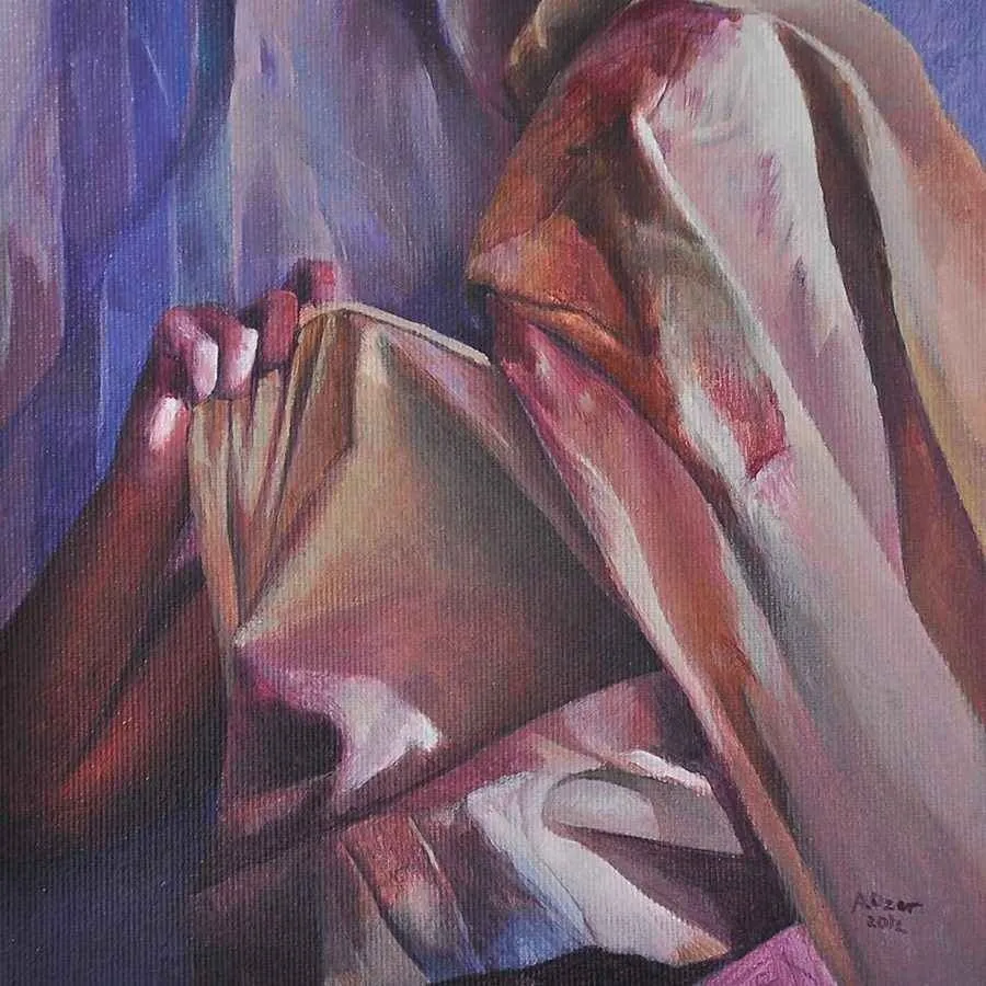 "isimsiz" eseri ALİ ÖZER tarafından 20x20 cm ölçülerinde yapılmıştır.