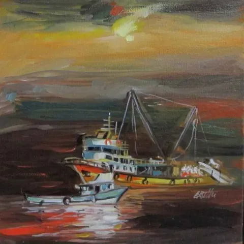 "isimsiz" eseri EKREM KUTLU tarafından 20x20 cm ölçülerinde yapılmıştır.