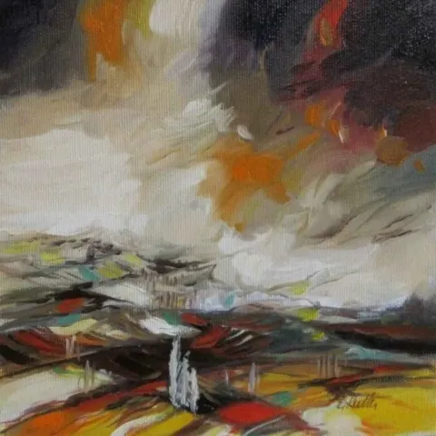 "isimsiz" eseri EKREM KUTLU tarafından 20x20 cm ölçülerinde yapılmıştır.