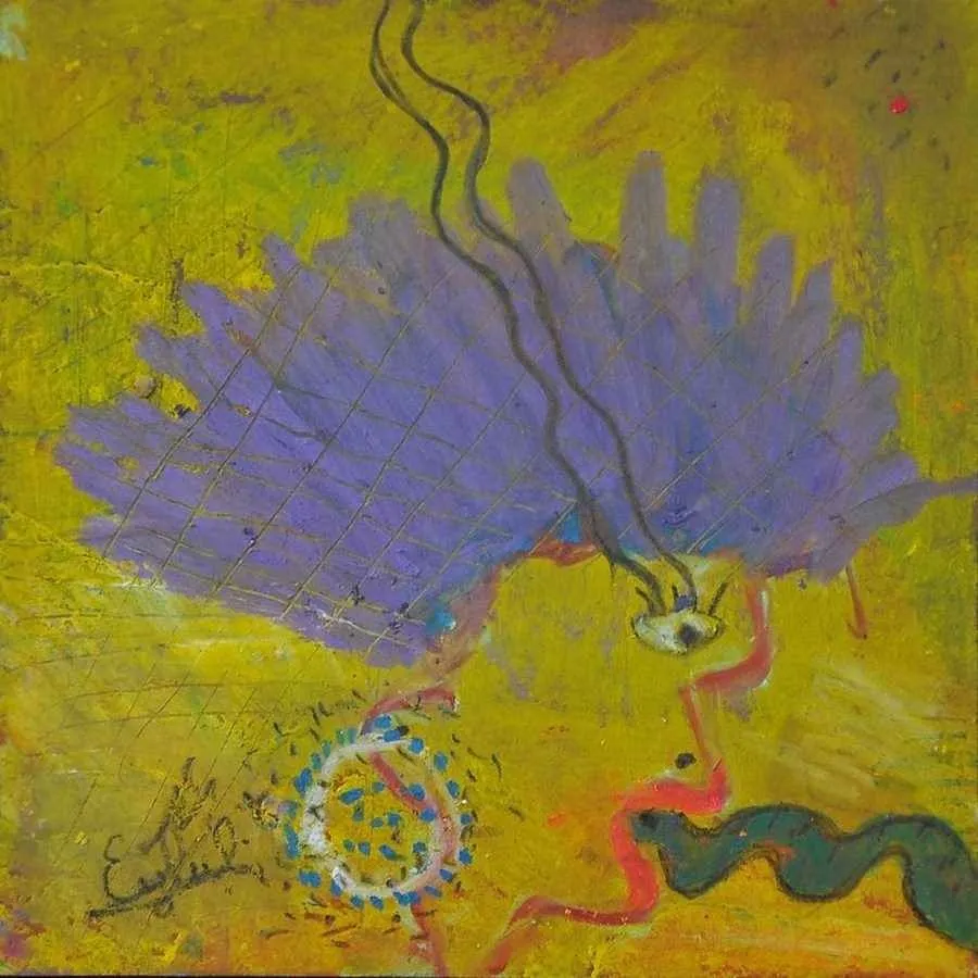 "isimsiz" eseri EYLÜL ESMER tarafından 20x20 cm ölçülerinde yapılmıştır.