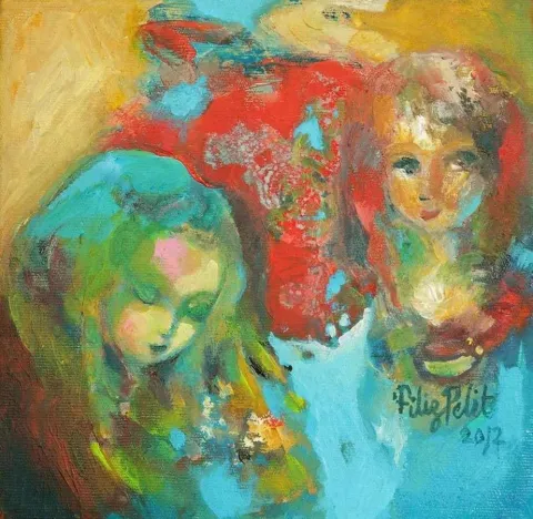 FİLİZ PELİT — “isimsiz” "isimsiz" eseri FİLİZ PELİT tarafından 20x20 cm ölçülerinde yapılmıştır.