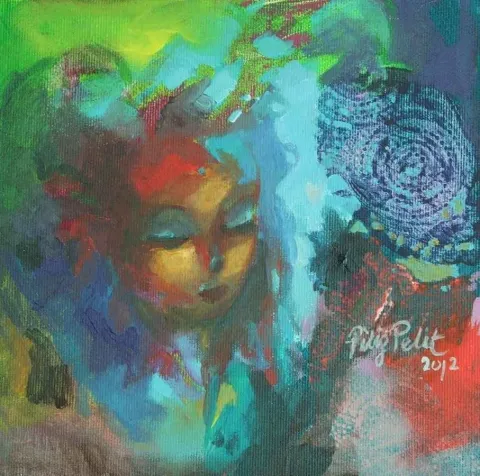 FİLİZ PELİT — “isimsiz” "isimsiz" eseri FİLİZ PELİT tarafından 20x20 cm ölçülerinde yapılmıştır.