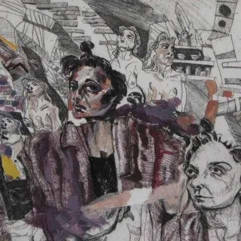 "isimsiz" eseri GÖZDE YURDUNMALI tarafından 20x20 cm ölçülerinde yapılmıştır.
