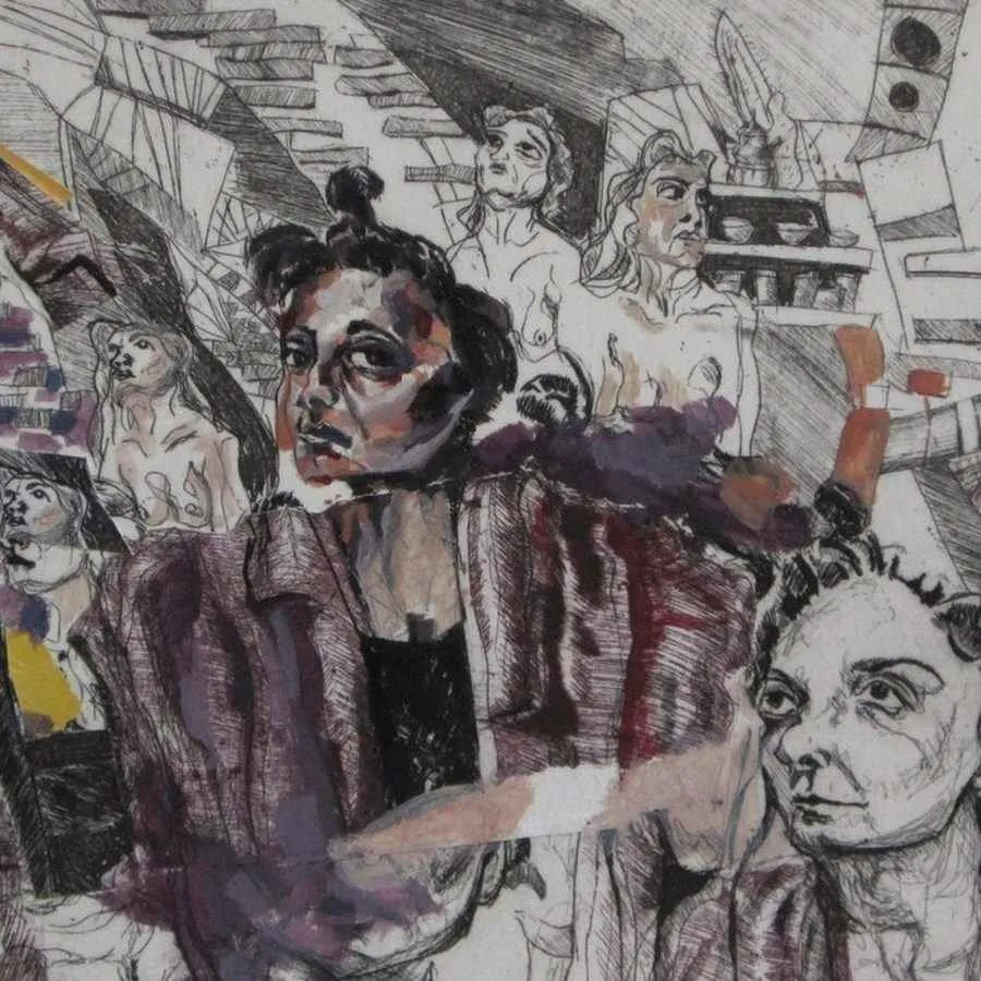 "isimsiz" eseri GÖZDE YURDUNMALI tarafından 20x20 cm ölçülerinde yapılmıştır.