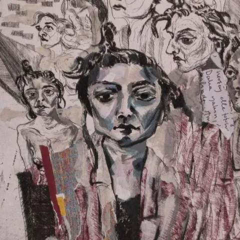 "isimsiz" eseri GÖZDE YURDUNMALI tarafından 20x20 cm ölçülerinde yapılmıştır.