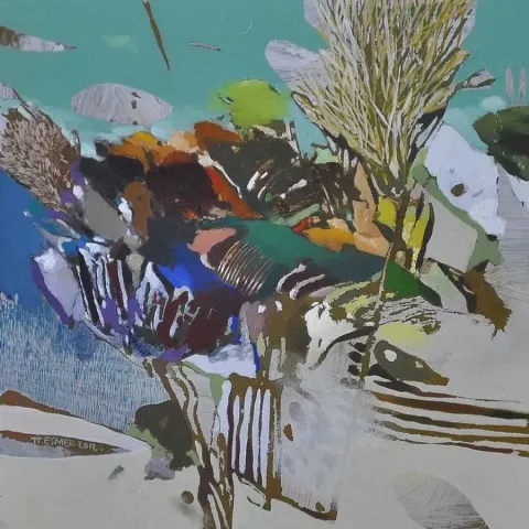 "isimsiz" eseri HAKAN ESMER tarafından 20x20 cm ölçülerinde yapılmıştır.
