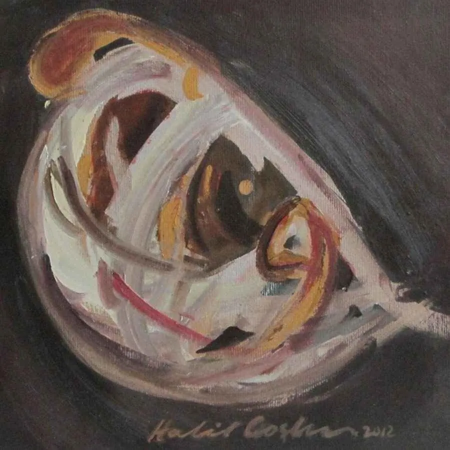 "isimsiz" eseri HALİL COŞKUN tarafından 20x20 cm ölçülerinde yapılmıştır.