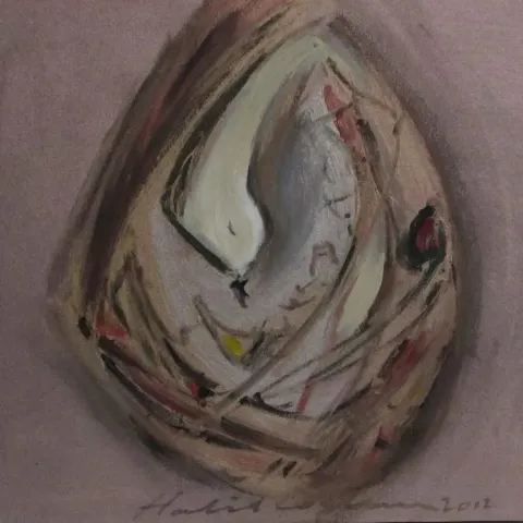 "isimsiz" eseri HALİL COŞKUN tarafından 20x20 cm ölçülerinde yapılmıştır.