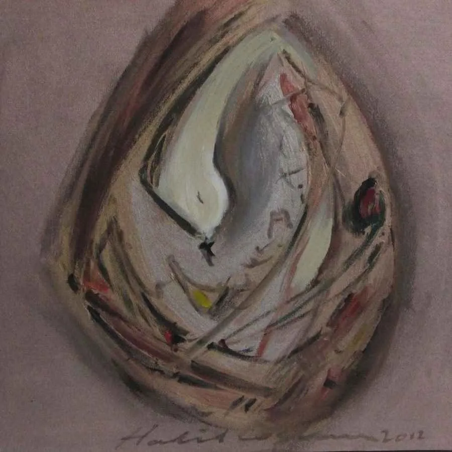 "isimsiz" eseri HALİL COŞKUN tarafından 20x20 cm ölçülerinde yapılmıştır.