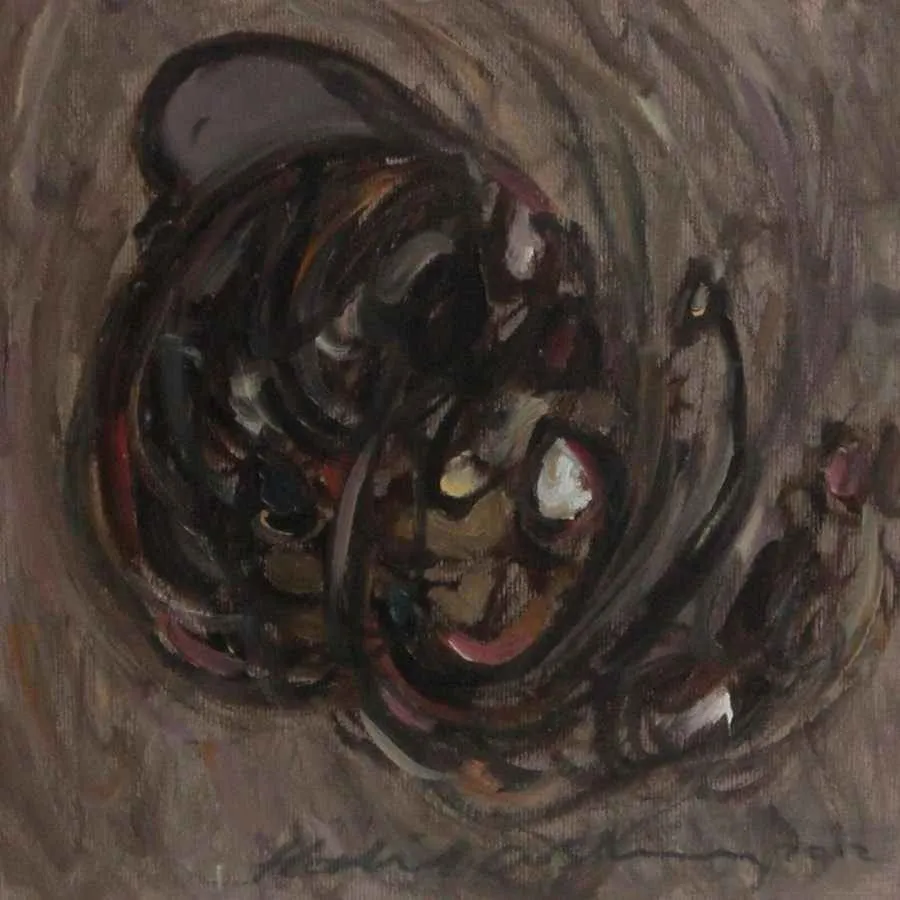 "isimsiz" eseri HALİL COŞKUN tarafından 20x20 cm ölçülerinde yapılmıştır.