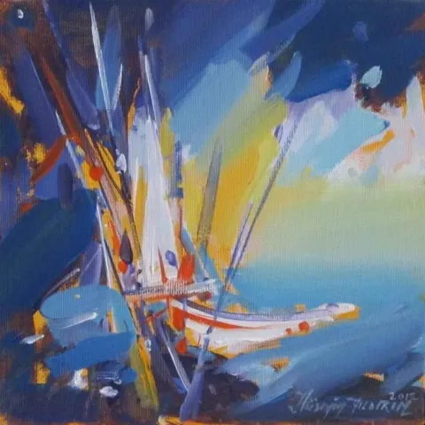 "isimsiz" eseri HÜSEYİN YILDIRIM tarafından 20x20 cm ölçülerinde yapılmıştır.