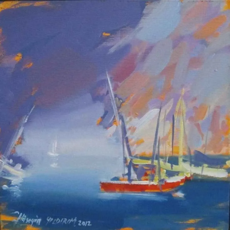 yakınlaştır "isimsiz" eseri HÜSEYİN YILDIRIM tarafından 20x20 cm ölçülerinde yapılmıştır.