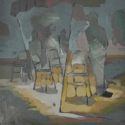 "isimsiz" eseri KORAY ÇAKMAK tarafından 20x20 cm ölçülerinde yapılmıştır.