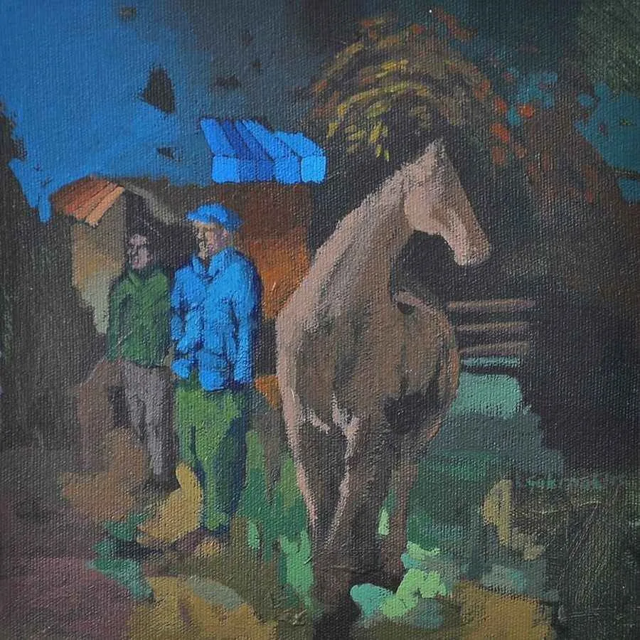 "isimsiz" eseri KORAY ÇAKMAK tarafından 20x20 cm ölçülerinde yapılmıştır.
