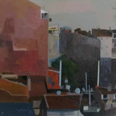 "isimsiz" eseri LEVENT OYLUÇTARHAN tarafından 20x20 cm ölçülerinde yapılmıştır.