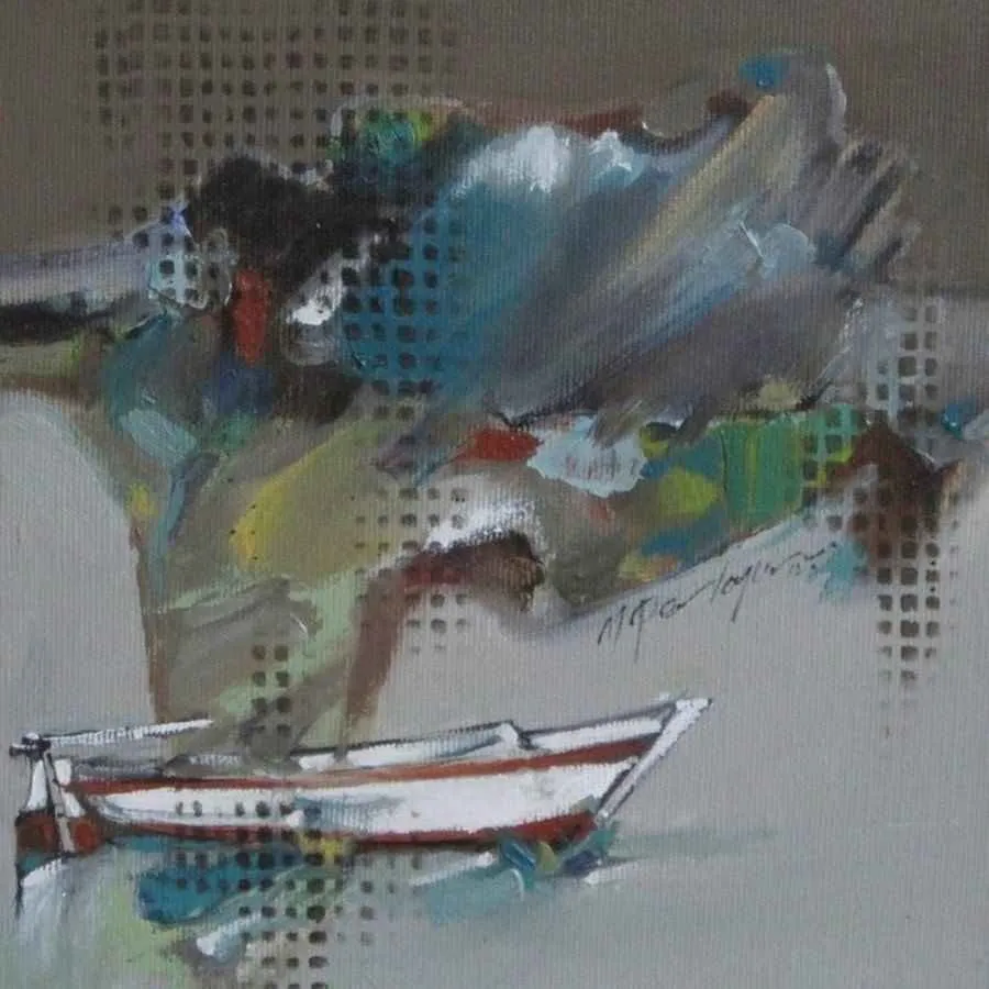 "isimsiz" eseri MEHMET PARLAYAN tarafından 20x20 cm ölçülerinde yapılmıştır.