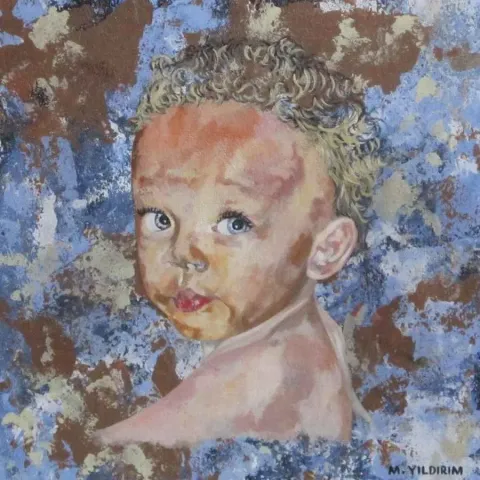 MEHMET YILDIRIM — “isimsiz” "isimsiz" eseri MEHMET YILDIRIM tarafından 20x20 cm ölçülerinde yapılmıştır.