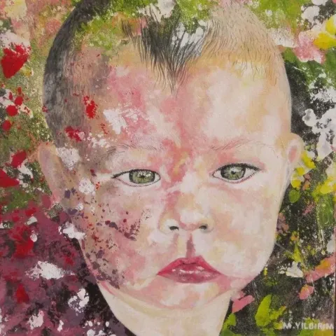 MEHMET YILDIRIM — “isimsiz” "isimsiz" eseri MEHMET YILDIRIM tarafından 20x20 cm ölçülerinde yapılmıştır.