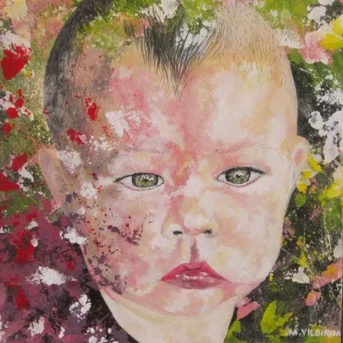 MEHMET YILDIRIM — “isimsiz” "isimsiz" eseri MEHMET YILDIRIM tarafından 20x20 cm ölçülerinde yapılmıştır.