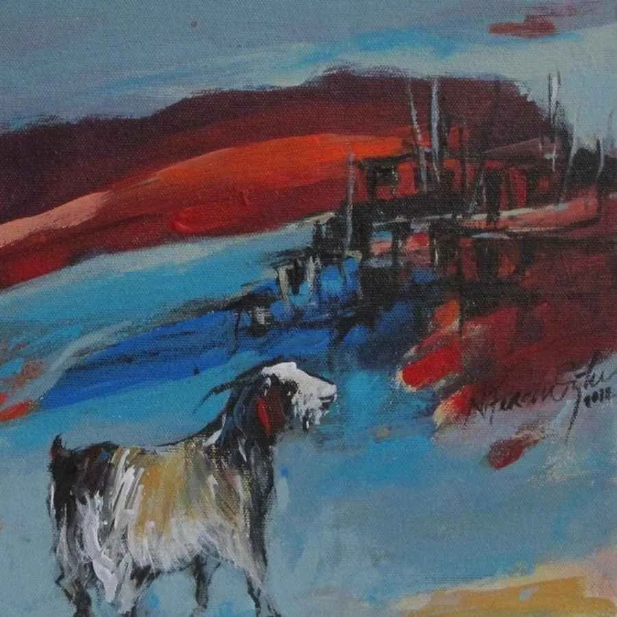"isimsiz" eseri NECATİ SEYDİ FERAHOĞLU tarafından 20x20 cm ölçülerinde yapılmıştır.