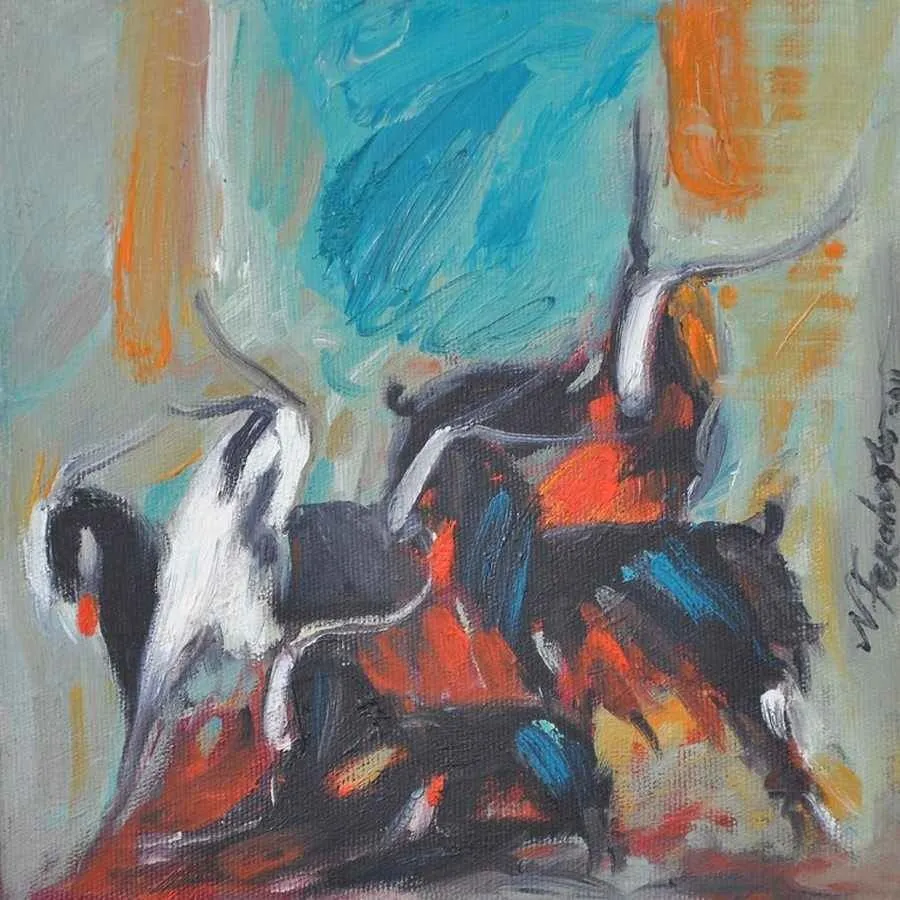 "isimsiz" eseri NECATİ SEYDİ FERAHOĞLU tarafından 20x20 cm ölçülerinde yapılmıştır.