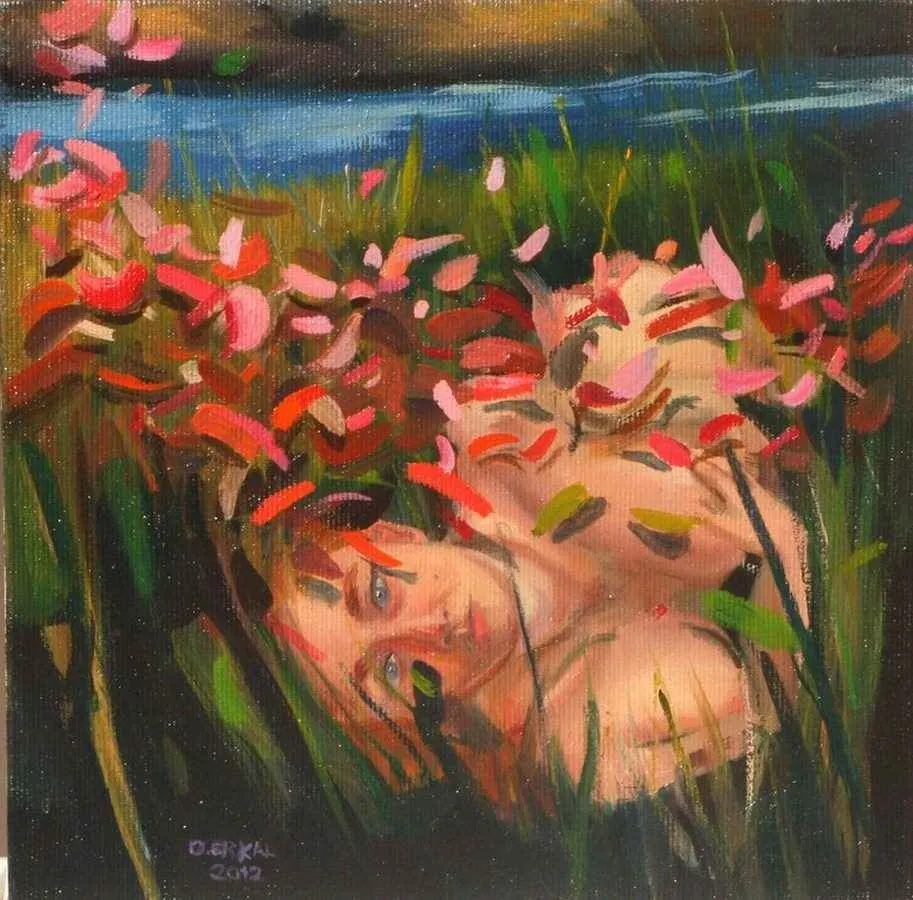 "isimsiz" eseri ORHAN ERKAL tarafından 20x20 cm ölçülerinde yapılmıştır.