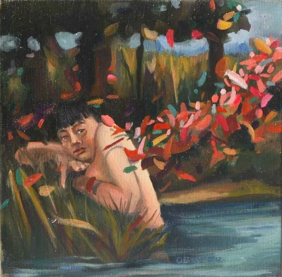 "isimsiz" eseri ORHAN ERKAL tarafından 20x20 cm ölçülerinde yapılmıştır.