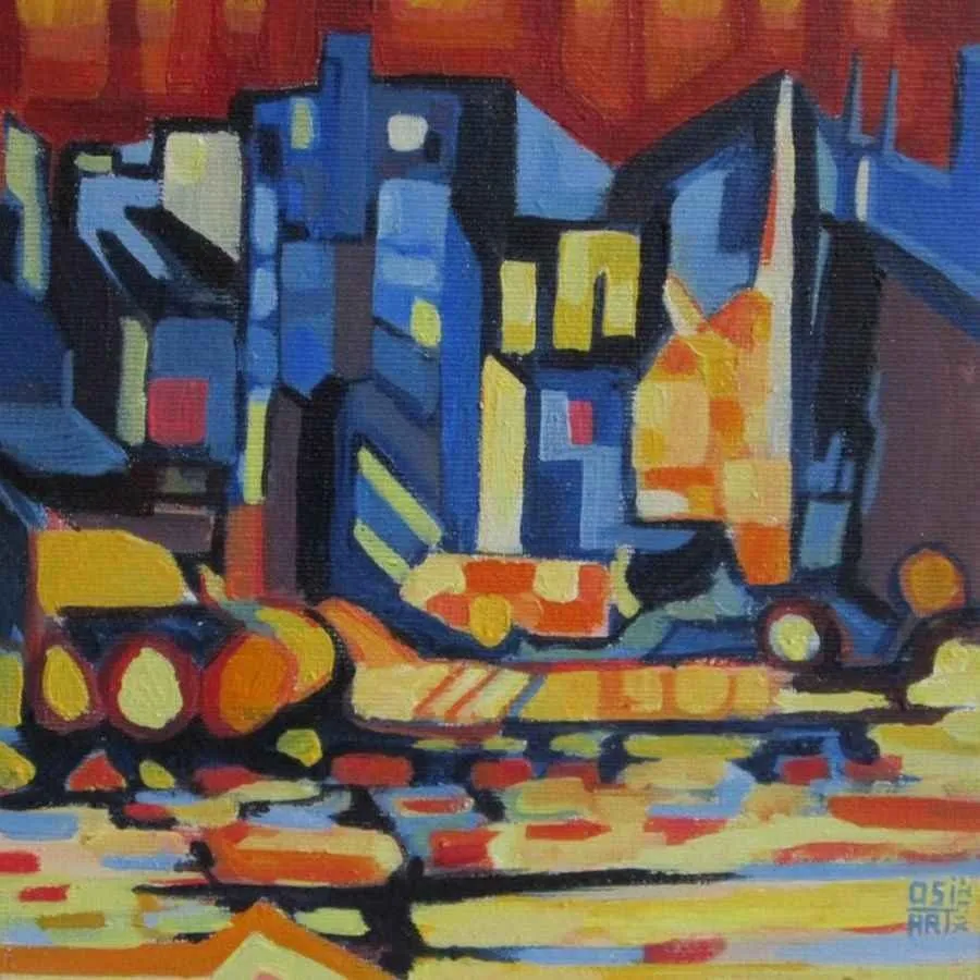 "isimsiz" eseri OSMAN YUSEİNOV tarafından 20x20 cm ölçülerinde yapılmıştır.