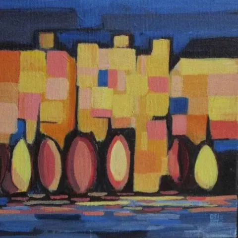 "isimsiz" eseri OSMAN YUSEİNOV tarafından 20x20 cm ölçülerinde yapılmıştır.