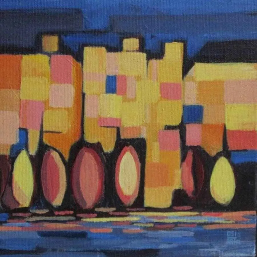 "isimsiz" eseri OSMAN YUSEİNOV tarafından 20x20 cm ölçülerinde yapılmıştır.