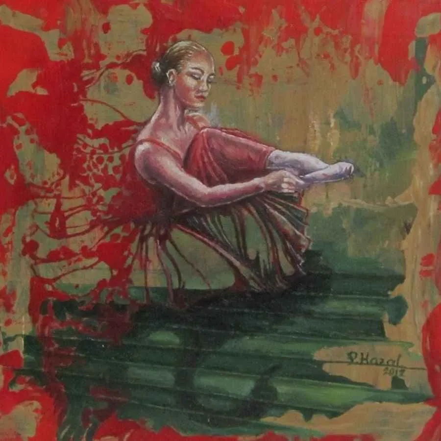 "isimsiz" eseri PELİN HAZAL AKTAŞ tarafından 20x20 cm ölçülerinde yapılmıştır.