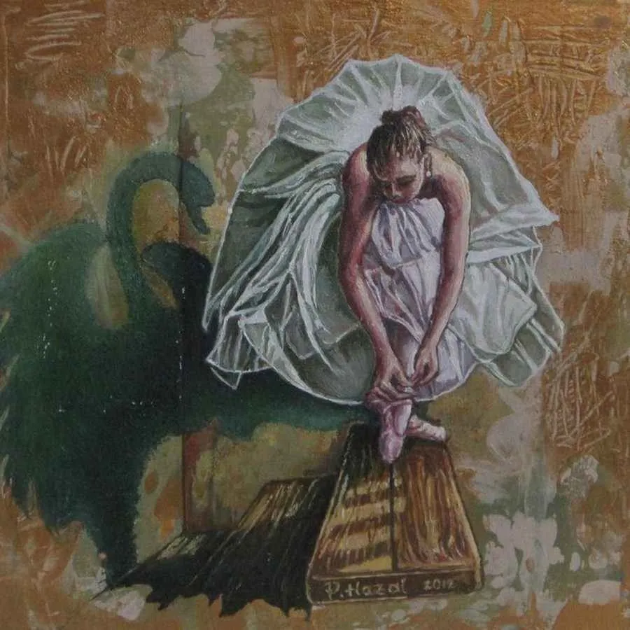 "isimsiz" eseri PELİN HAZAL AKTAŞ tarafından 20x20 cm ölçülerinde yapılmıştır.