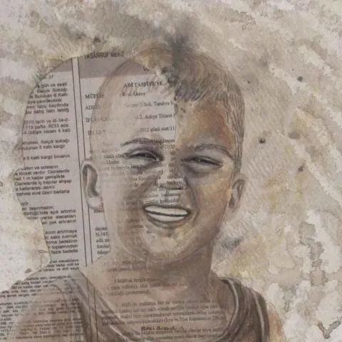 BAKİ BODUR — “isimsiz” "isimsiz" eseri BAKİ BODUR tarafından 20x20 cm ölçülerinde yapılmıştır.
