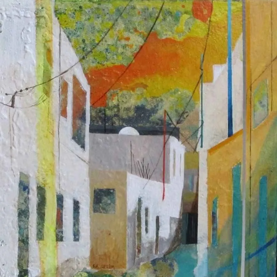 "isimsiz" eseri ARDA SELİM tarafından 20x20 cm ölçülerinde yapılmıştır.