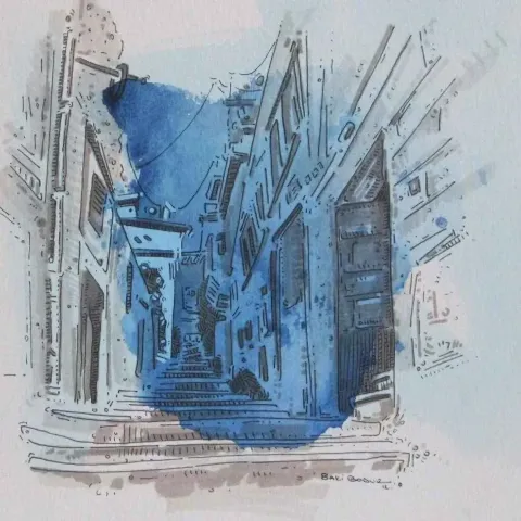BAKİ BODUR — “isimsiz” "isimsiz" eseri BAKİ BODUR tarafından 20x20 cm ölçülerinde yapılmıştır.