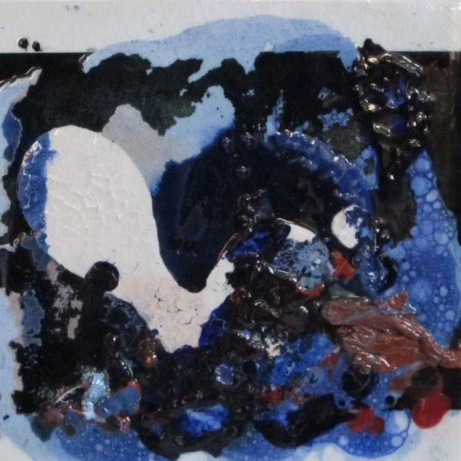 "isimsiz" eseri SEDA CEVHER KOCAOĞLU tarafından 20x20 cm ölçülerinde yapılmıştır.