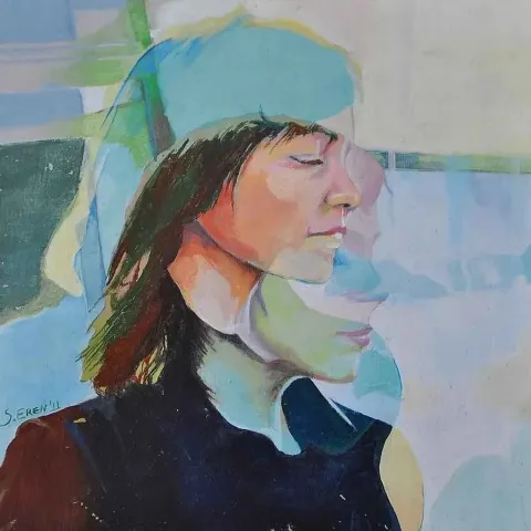 SELDA EREN — “isimsiz” "isimsiz" eseri SELDA EREN tarafından 20x20 cm ölçülerinde yapılmıştır.