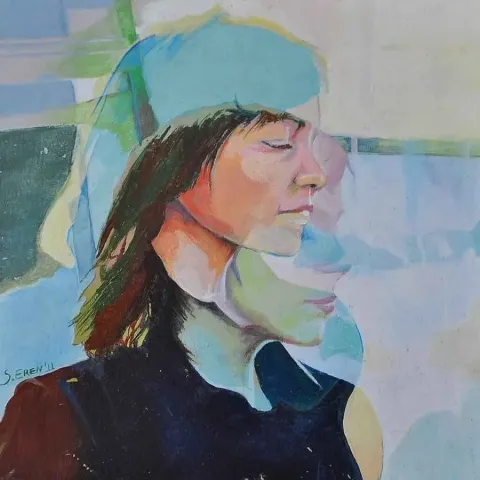 SELDA EREN — “isimsiz” "isimsiz" eseri SELDA EREN tarafından 20x20 cm ölçülerinde yapılmıştır.