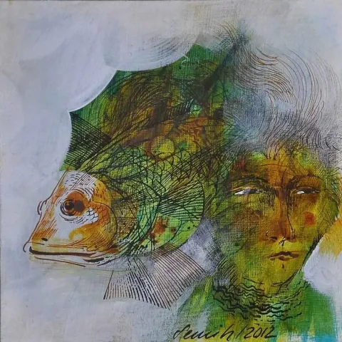 SEMİH KAPLAN — “isimsiz” "isimsiz" eseri SEMİH KAPLAN tarafından 20x20 cm ölçülerinde yapılmıştır.